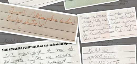 Komentari posjetitelja u Zadru na predstavu "Tko je brži? - predstava za smak svijeta"